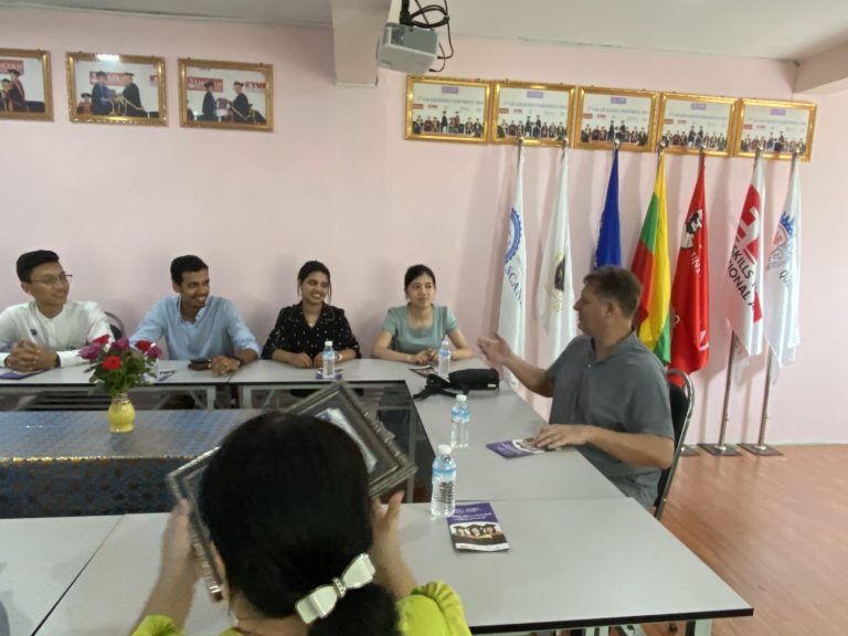 La Xenia Visits ATBC International College in Myanmar