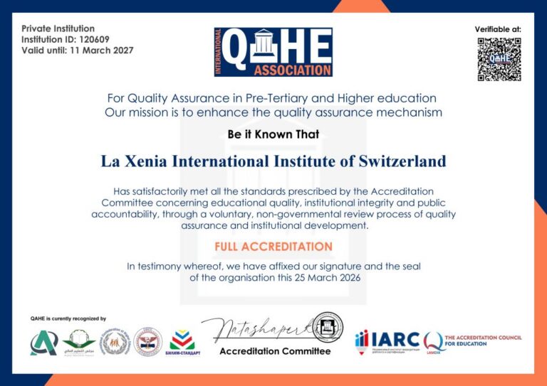 La Xenia Receives QAHE Re-Certification for 2026